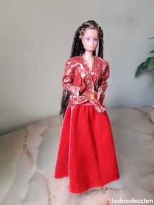 Barbie y Ken: VESTIDO BARBIE FASHION HAUTE COUTURE MATTEL AÑO 1986